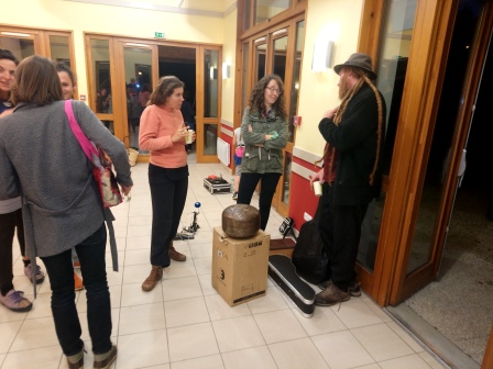 Pour le musicien il est important d'échanger avec le public